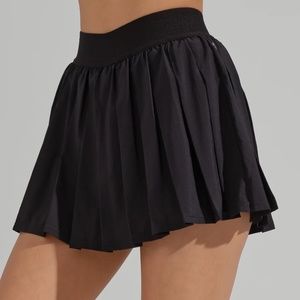 Buffbunny Court Pleated Skort | Black | Small | NWT!